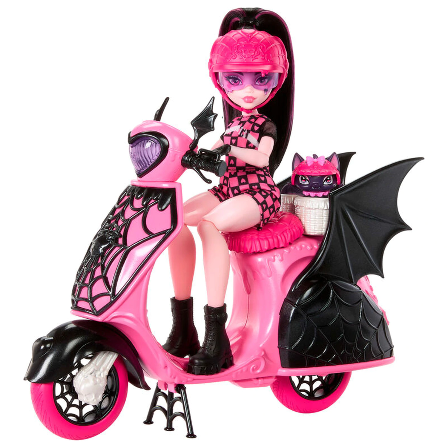 Monster High papusa Draculaura si scuter poza produsului