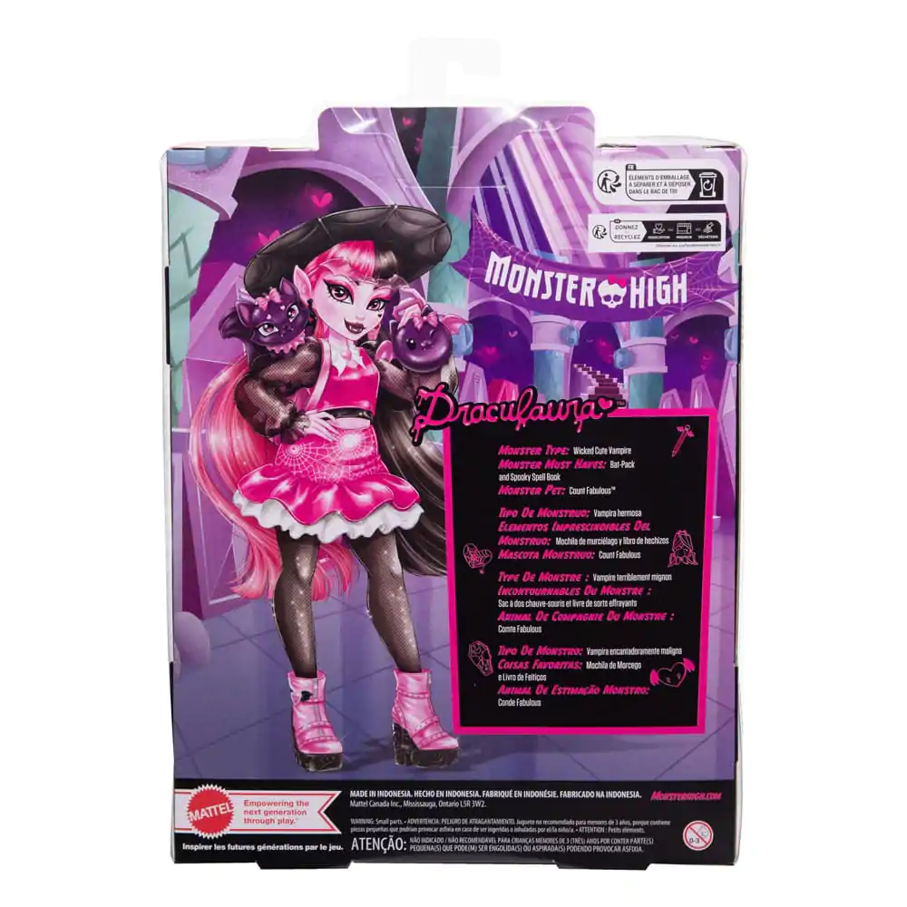 Păpușă Monster High Doll Draculaura 25 cm poza produsului