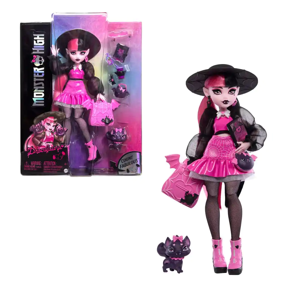 Păpușă Monster High Doll Draculaura 25 cm poza produsului