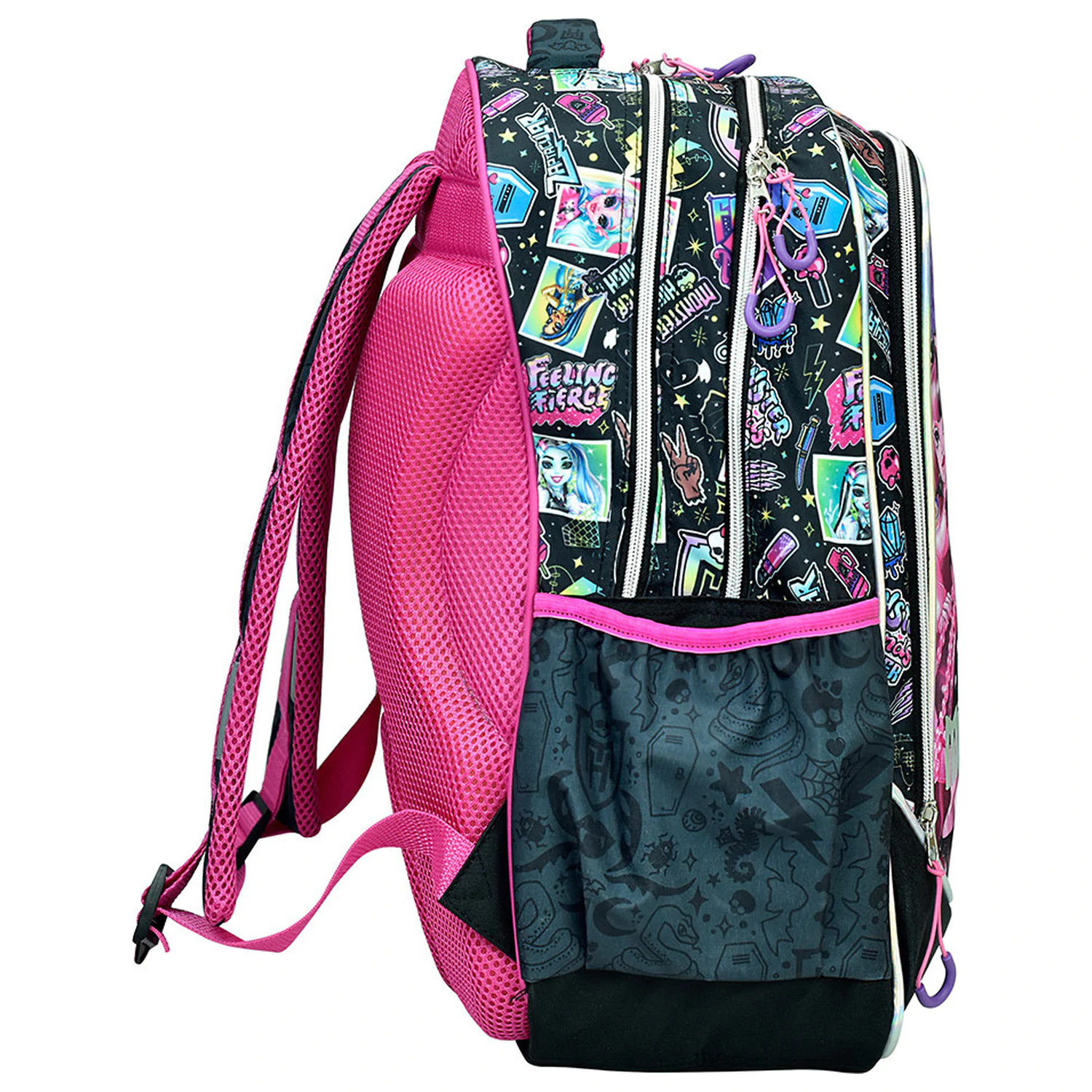 Monster High Ghoul Trio ghiozdan scoala, geanta 46 cm poza produsului