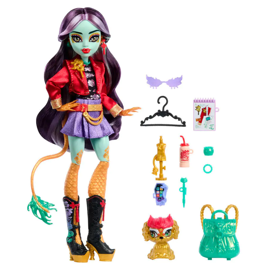 Monster High Jinafire Long păpușă poza produsului