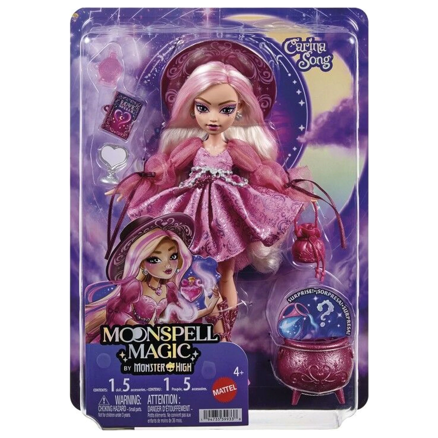 Monster High Papusa Moonspell High Carina Love poza produsului