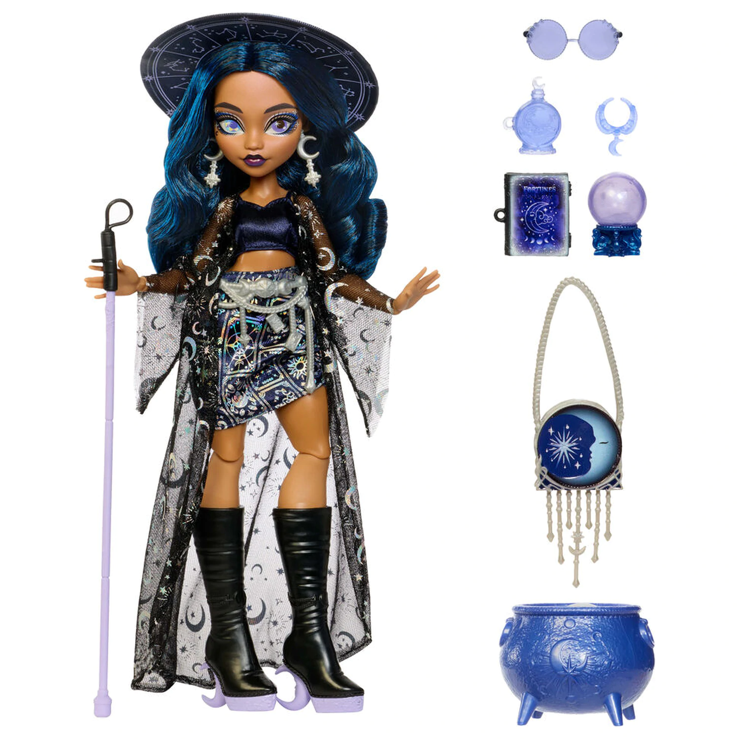 Papusa Monster High Moonspell High Claire Clairvoyant poza produsului