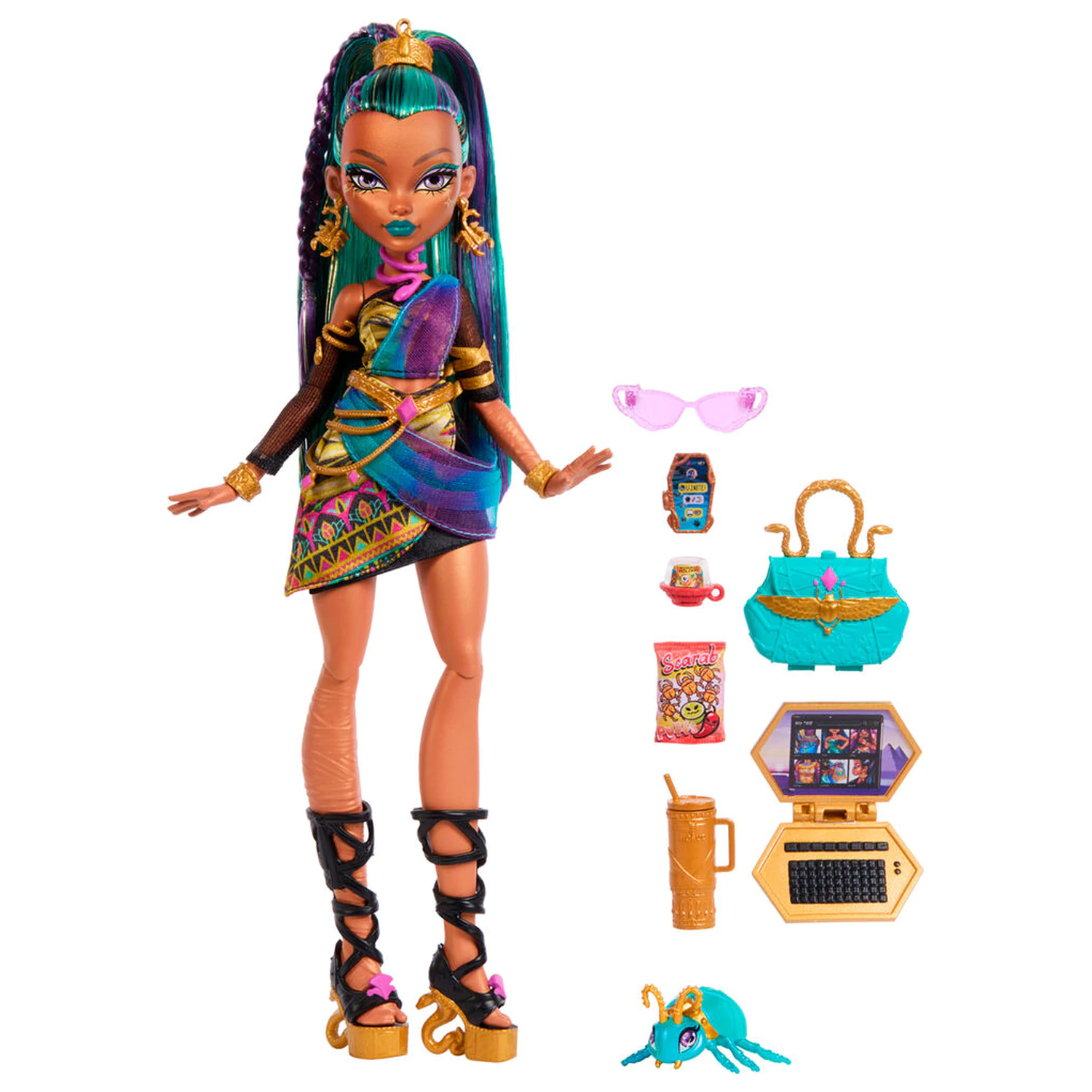 Papusa Monster High Nefera Deline poza produsului