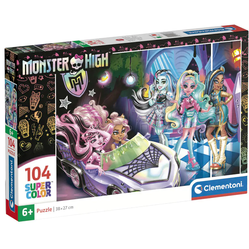 Monster High puzzle 104 piese poza produsului