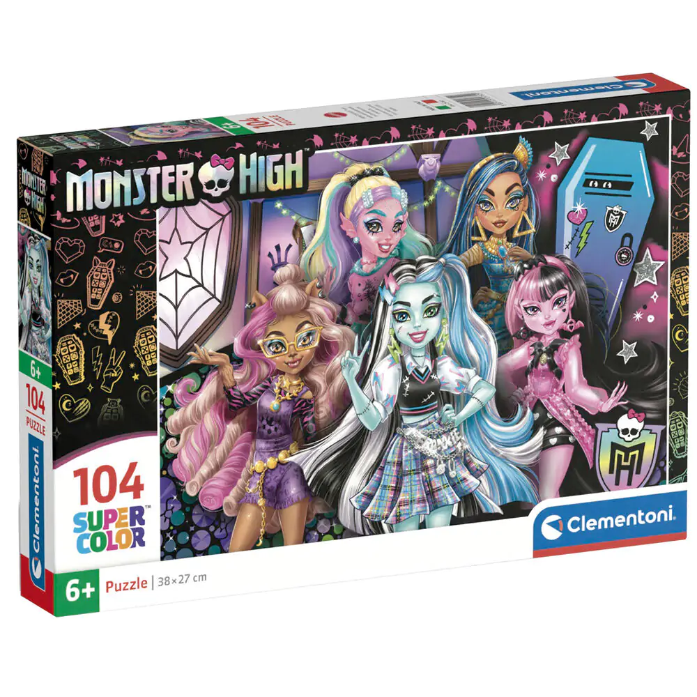 Monster High puzzle 104 piese poza produsului