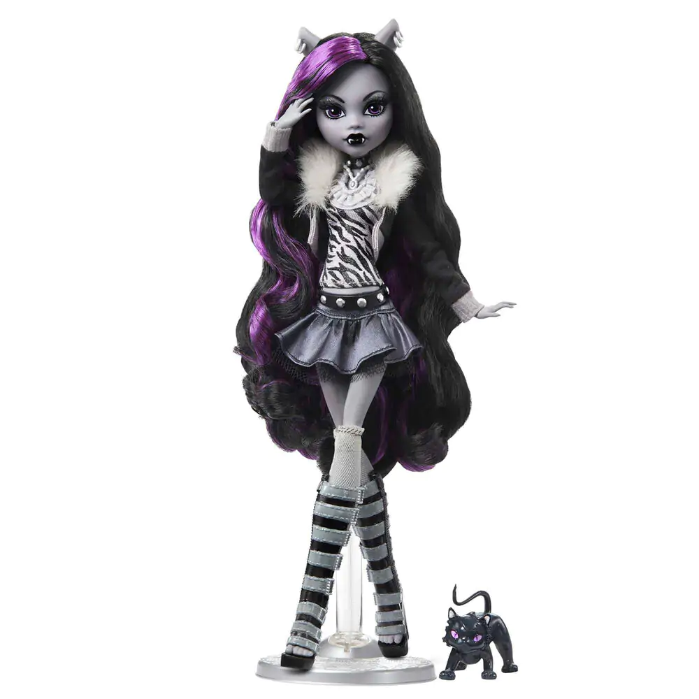 Păpușă Monster High Reel Drama Clawdeen Wolf poza produsului