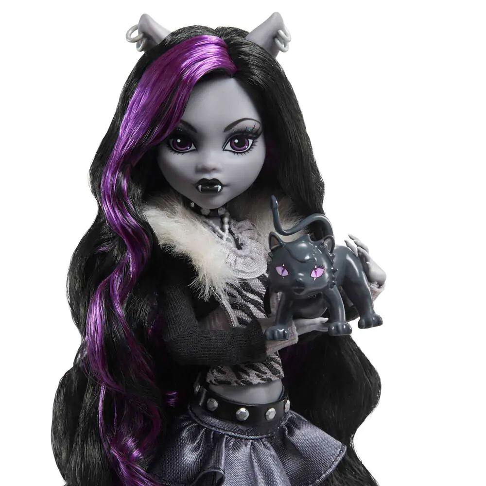 Păpușă Monster High Reel Drama Clawdeen Wolf poza produsului