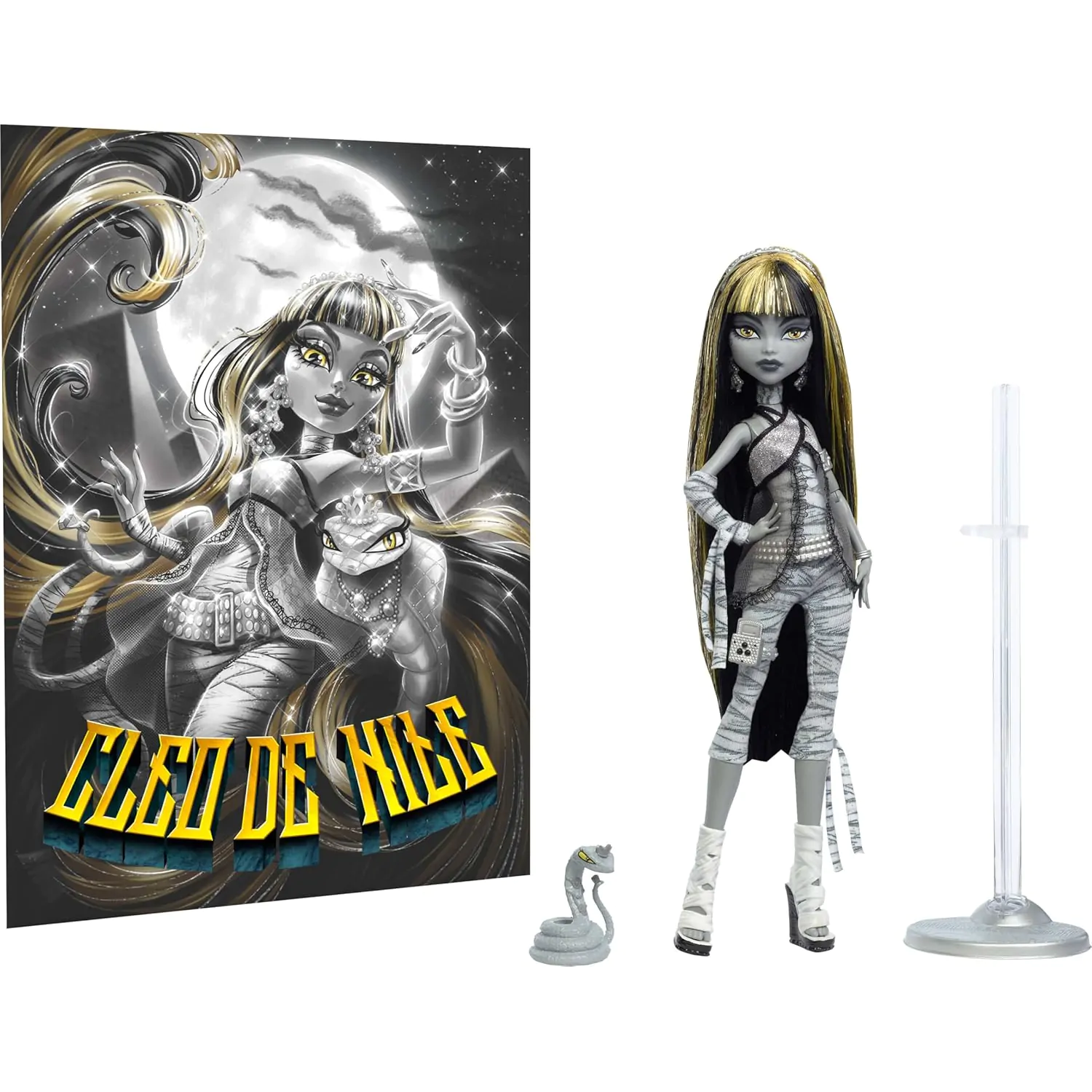 Păpușa Monster High Reel Drama Cleo poza produsului