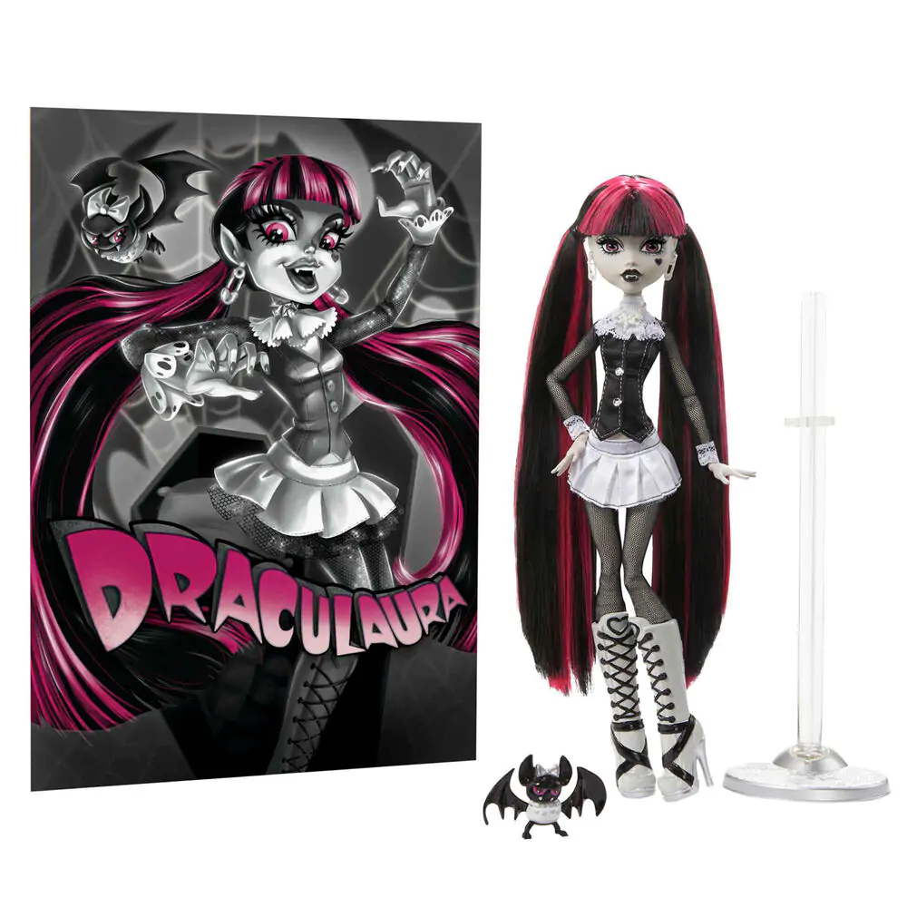 Monster High Reel Drama Draculaura păpușă poza produsului