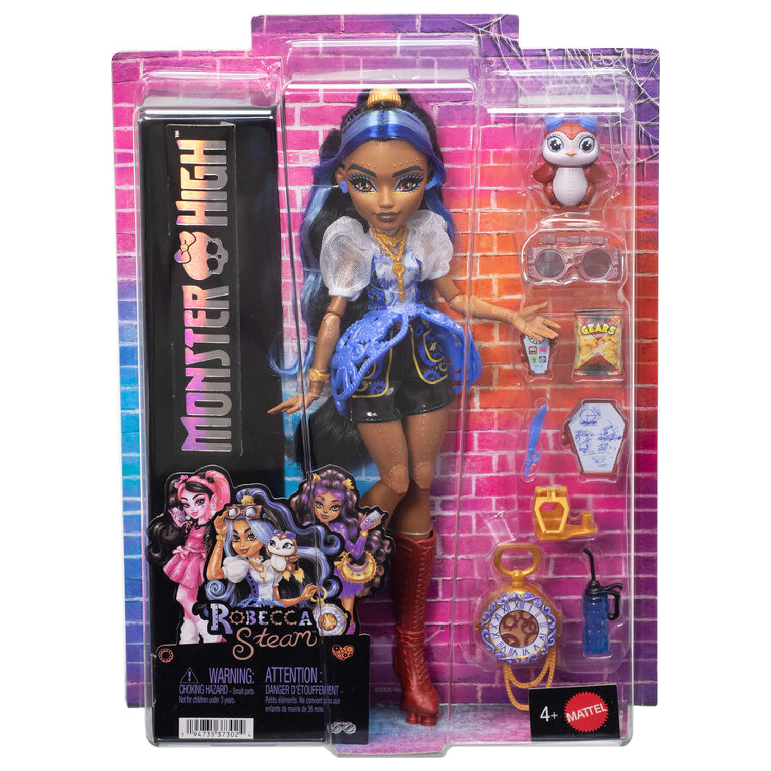 Papusa Monster High Robecca Steam poza produsului