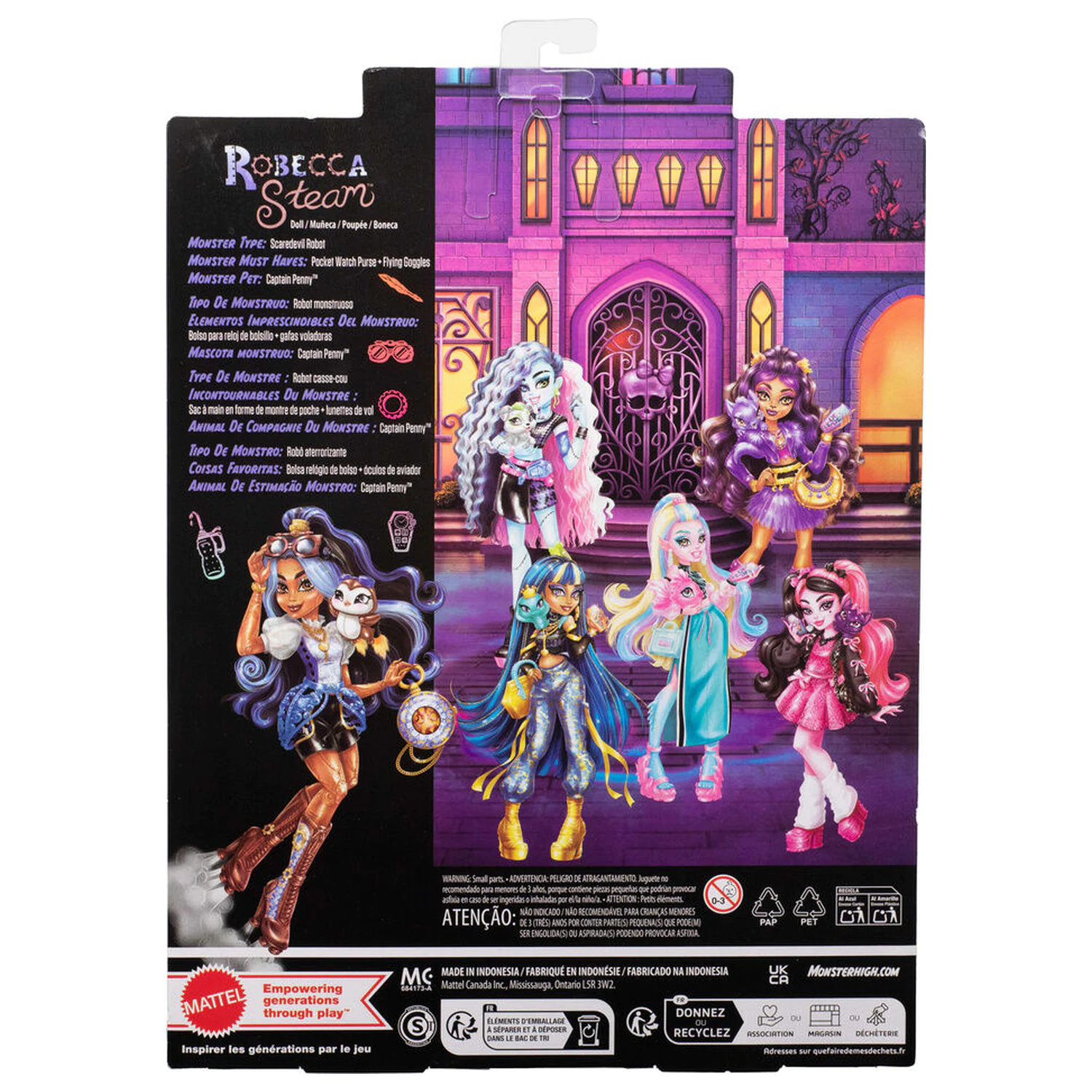 Papusa Monster High Robecca Steam poza produsului