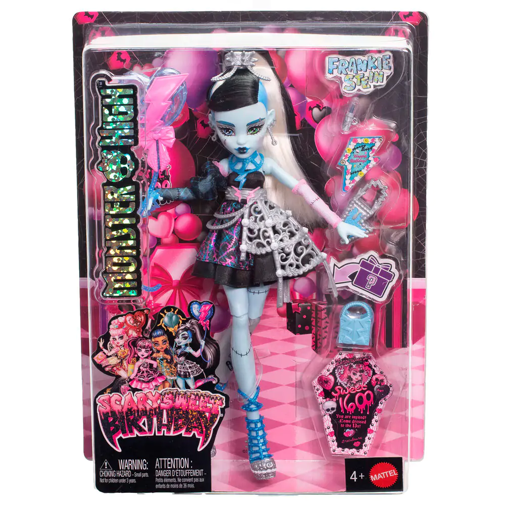 Păpușă Monster High Scary Sweet Birthday 1600 Frankie Stein poza produsului