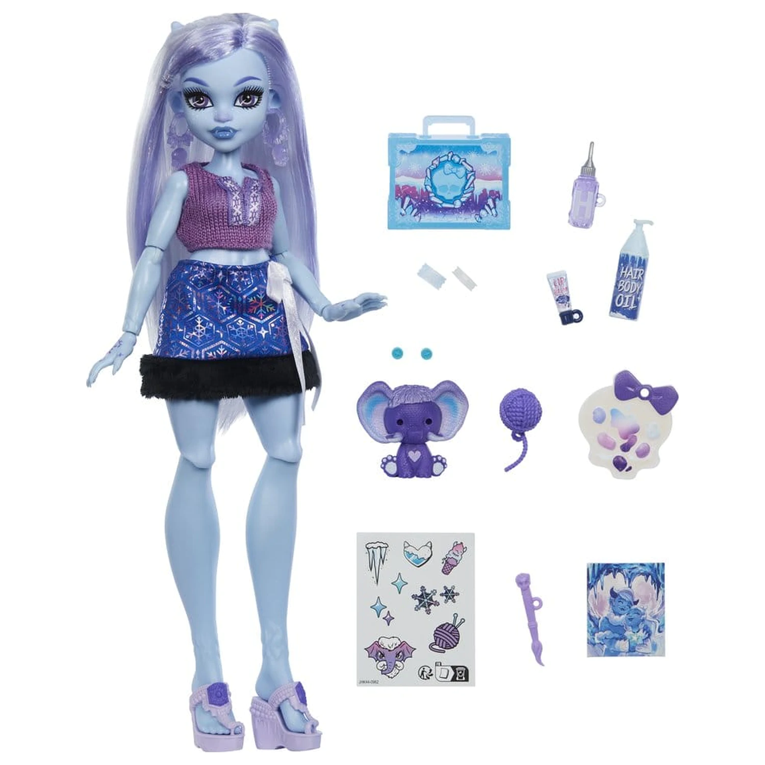 Monster High Self-Scare Secrets Papusa Abbey Bominable poza produsului