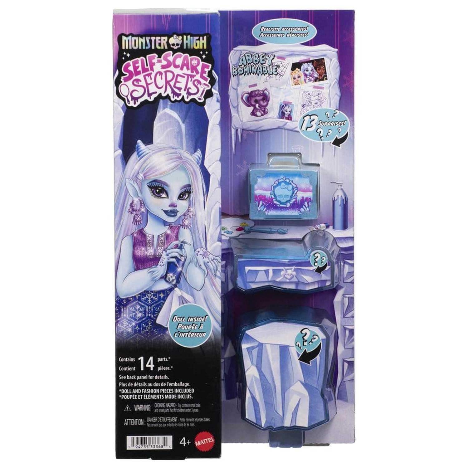 Monster High Self-Scare Secrets Papusa Abbey Bominable poza produsului