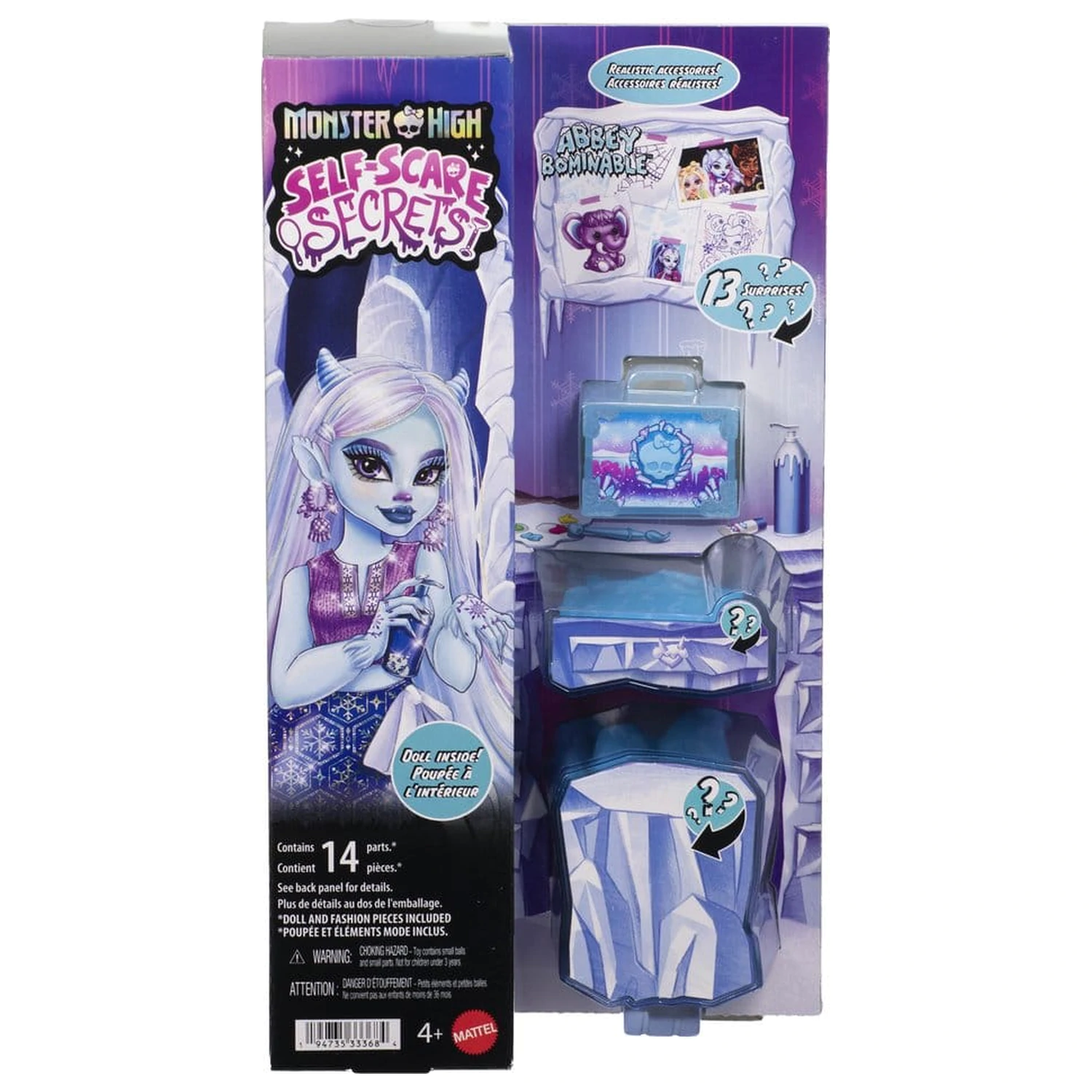 Monster High Self-Scare Secrets Papusa Abbey Bominable poza produsului