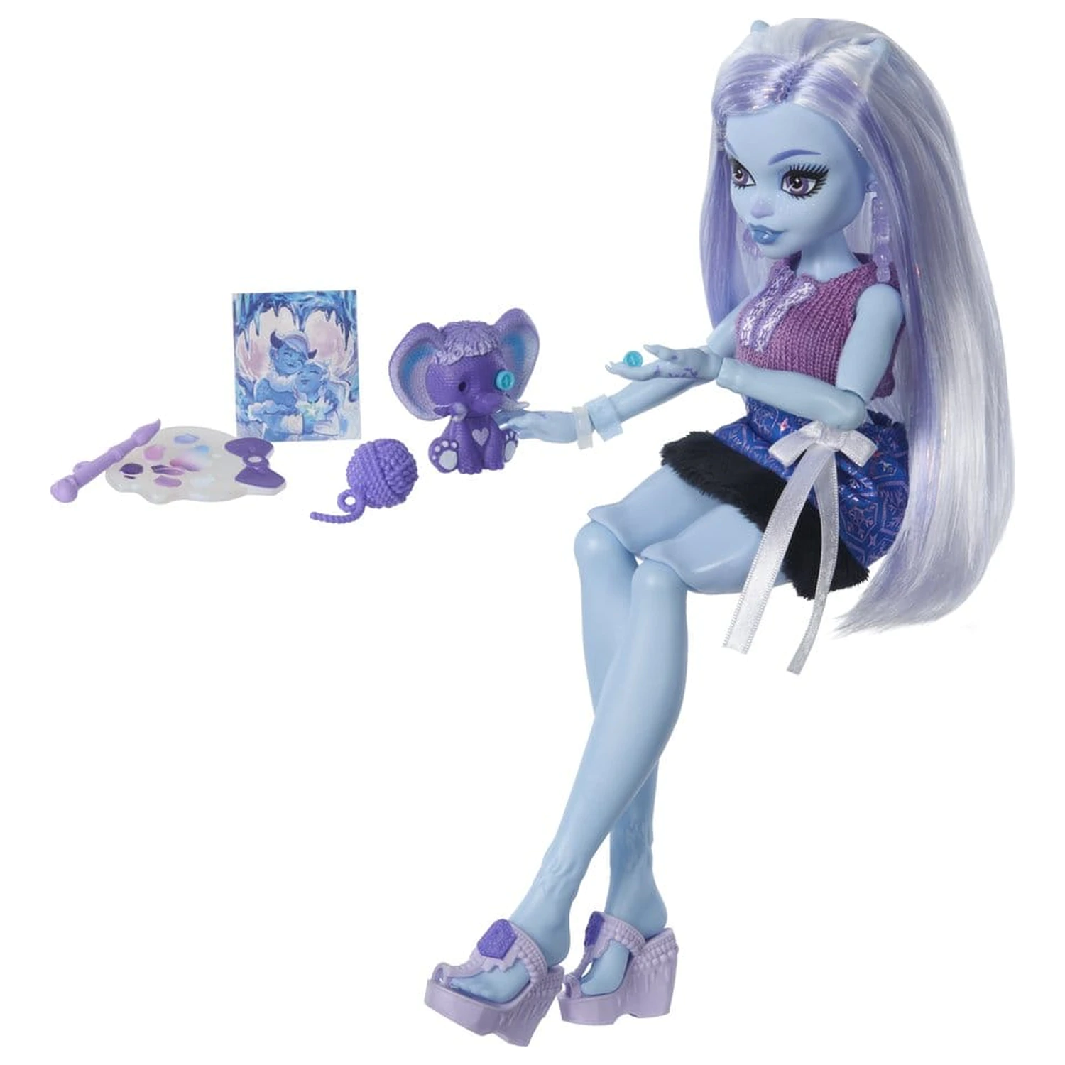 Monster High Self-Scare Secrets Papusa Abbey Bominable poza produsului