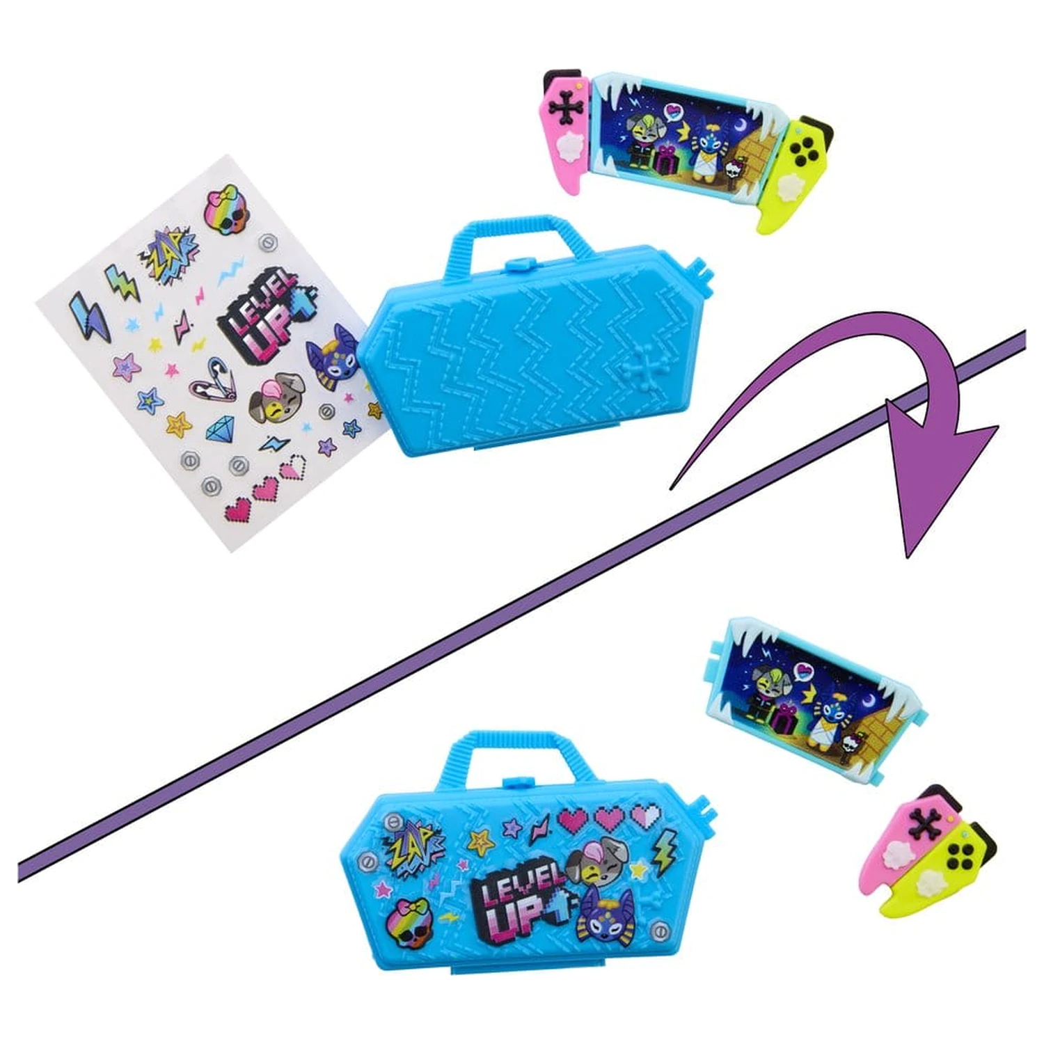 Monster High Self-Scare Secrets Doll Cleo De Nile Păpușă poza produsului