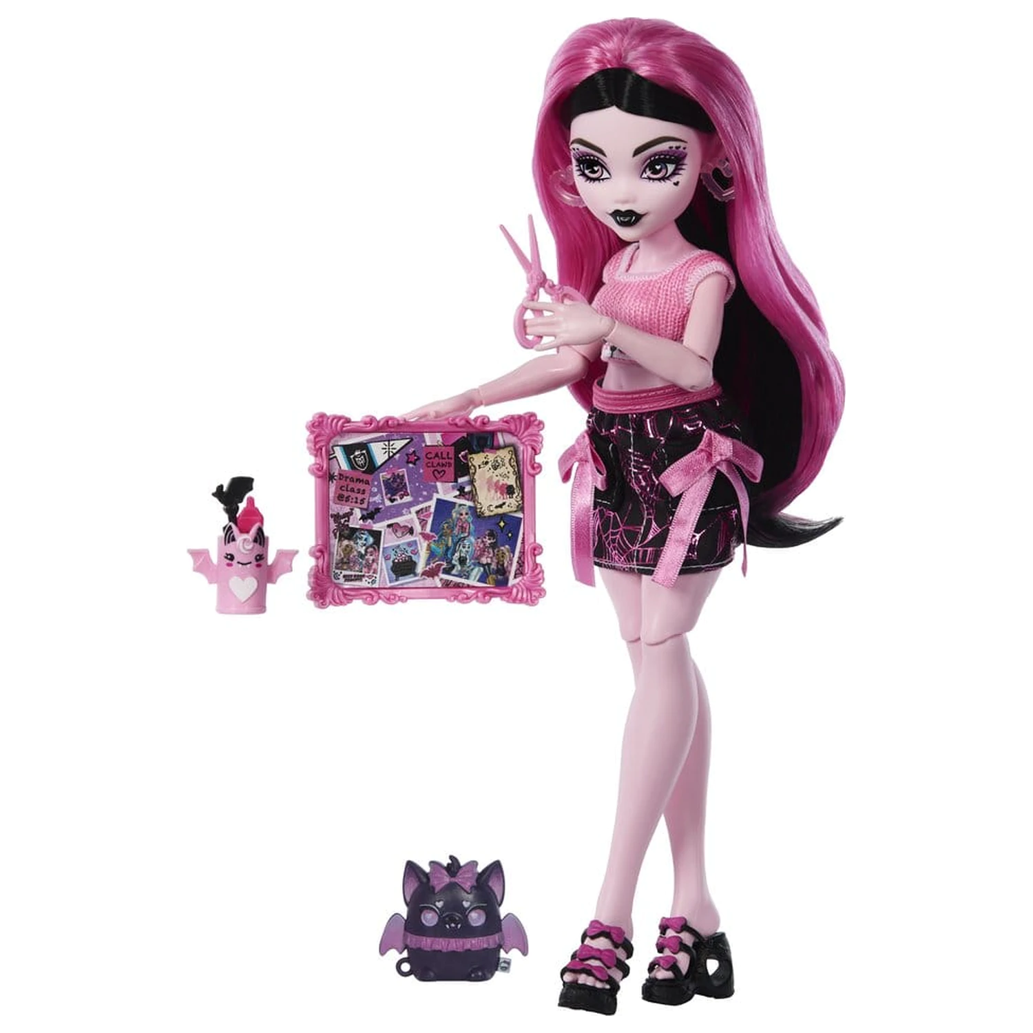 Monster High Papusa Draculaura Secretele Spaimei de Sine poza produsului