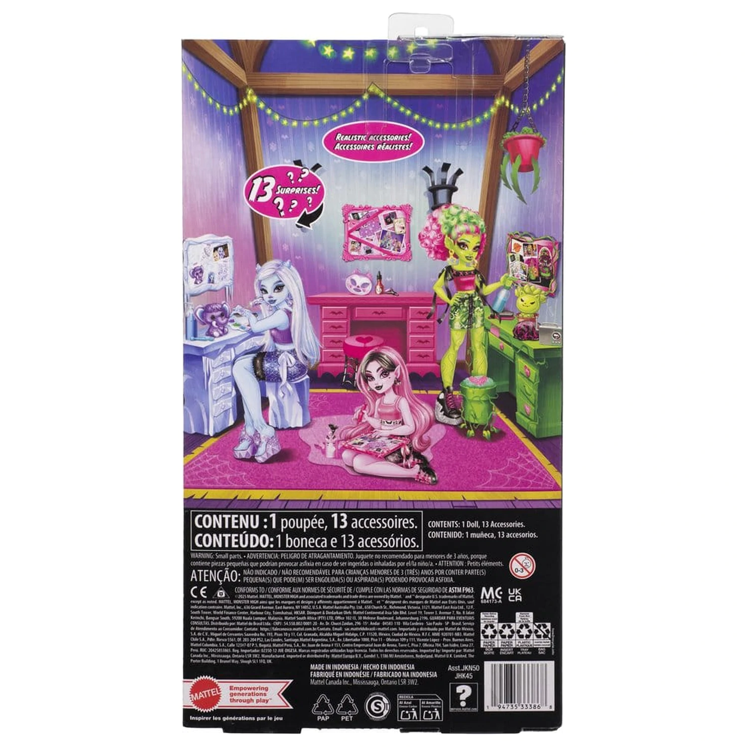 Monster High Papusa Self-Scare Secrets Venus McFlytrap poza produsului