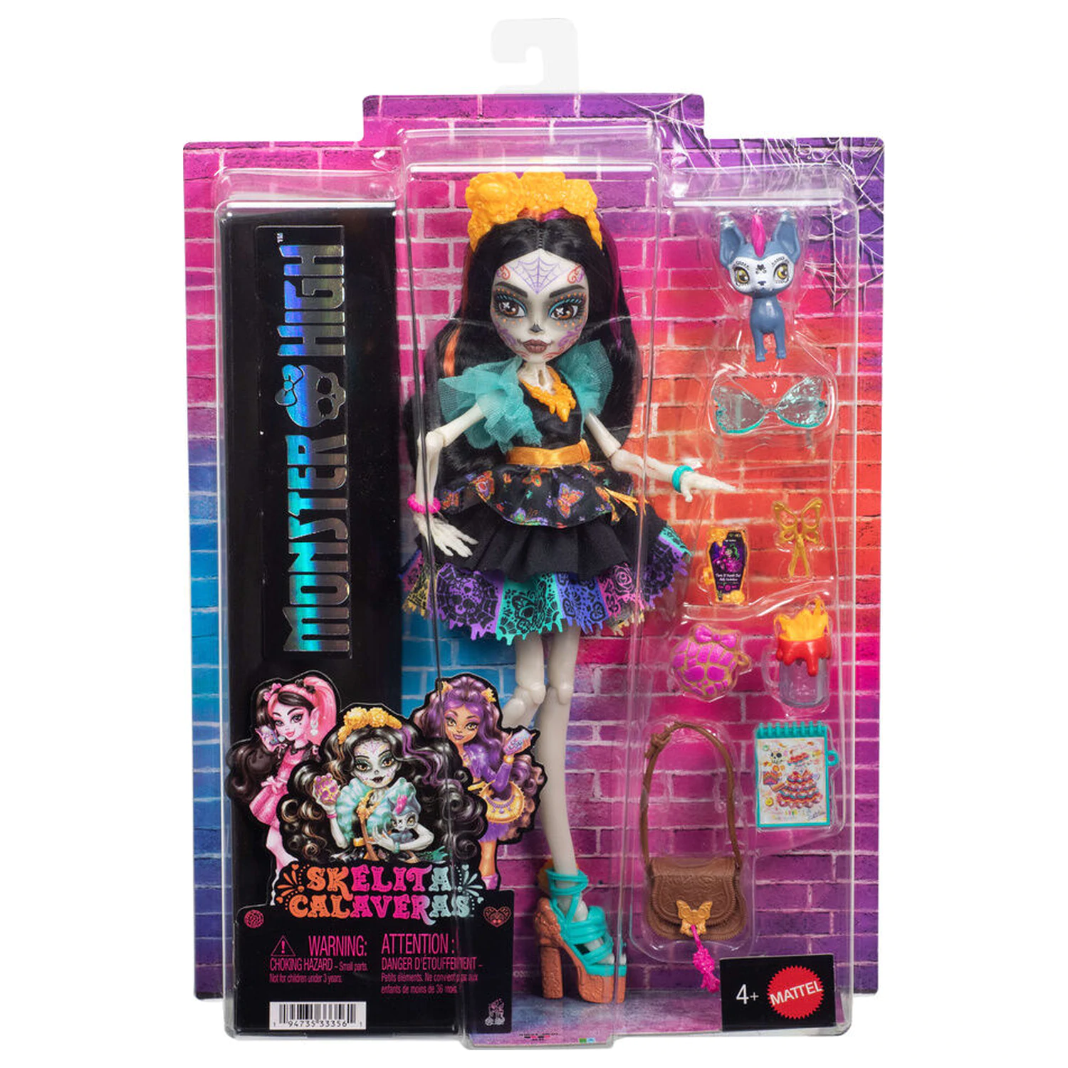 Papusa Monster High Skelita Calaveras poza produsului