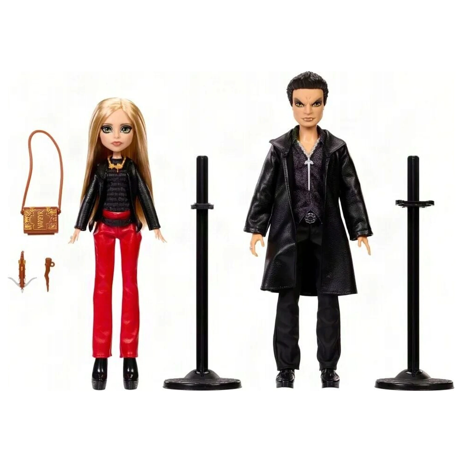 Monster High Skullector Buffy the Vampire Slayer Buffy & Angel set 2 păpuși poza produsului