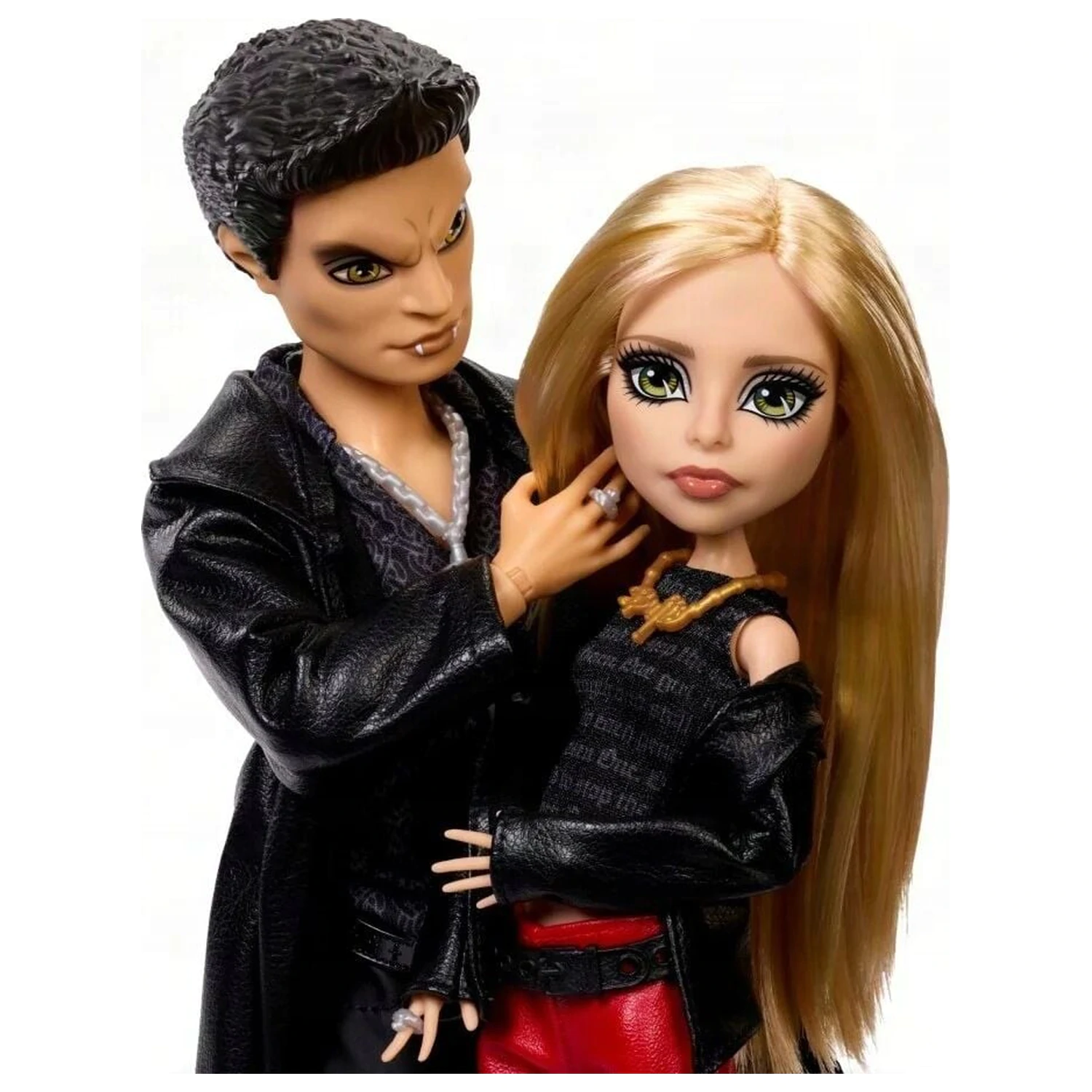 Monster High Skullector Buffy the Vampire Slayer Buffy & Angel set 2 păpuși poza produsului