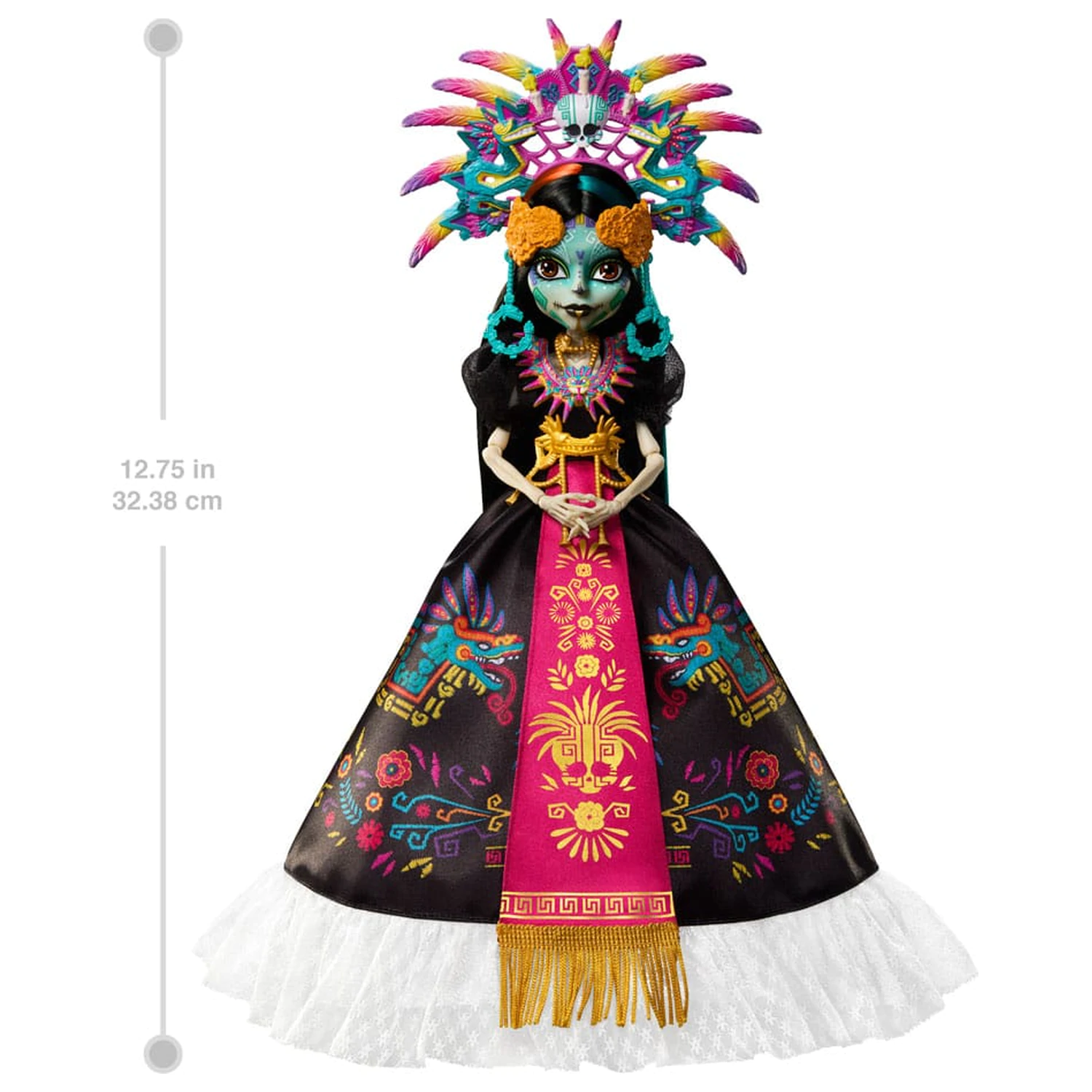 Păpușă Monster High Skullector Skelita Calaveras Día de Muertos Ediție 32 cm poza produsului