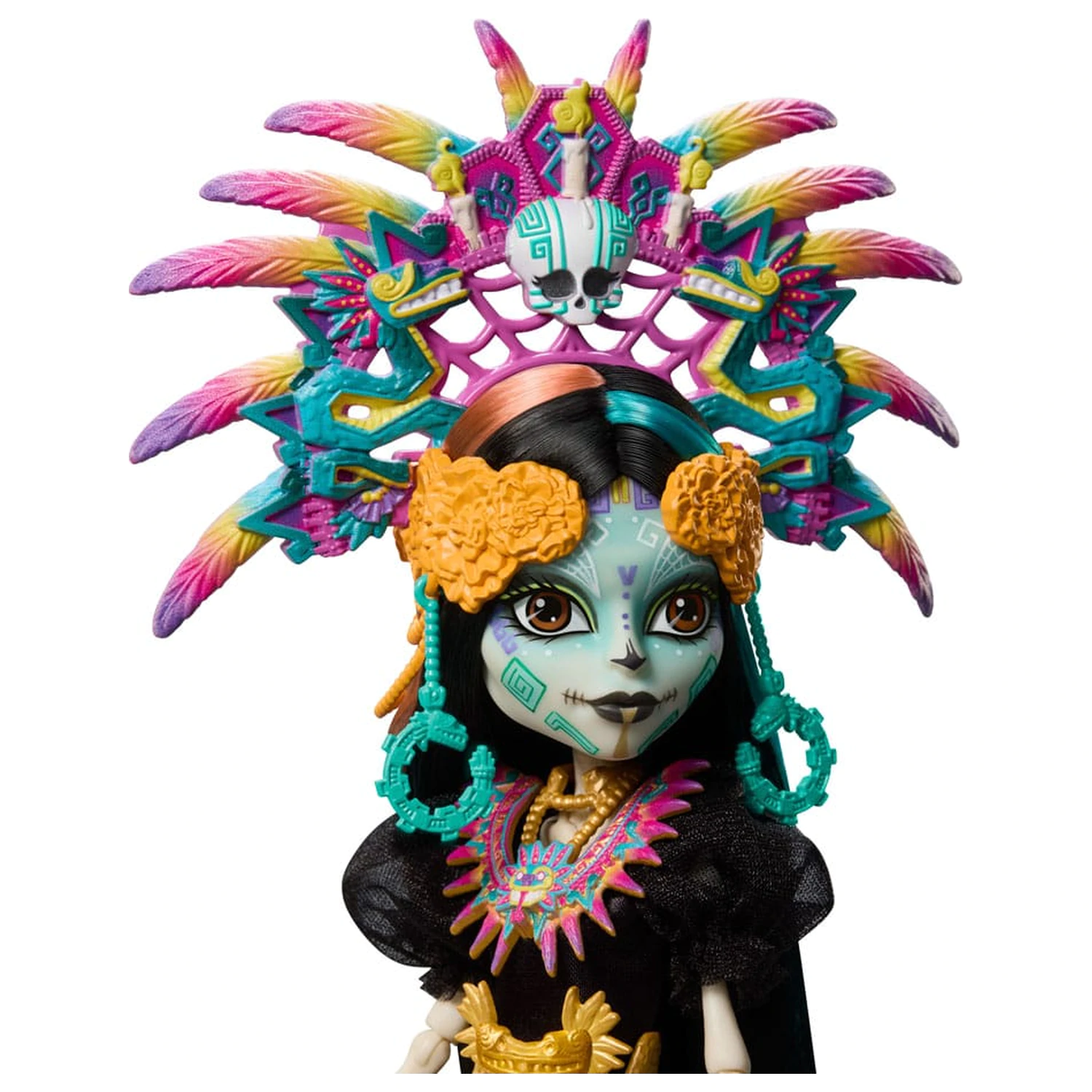 Păpușă Monster High Skullector Skelita Calaveras Día de Muertos Ediție 32 cm poza produsului