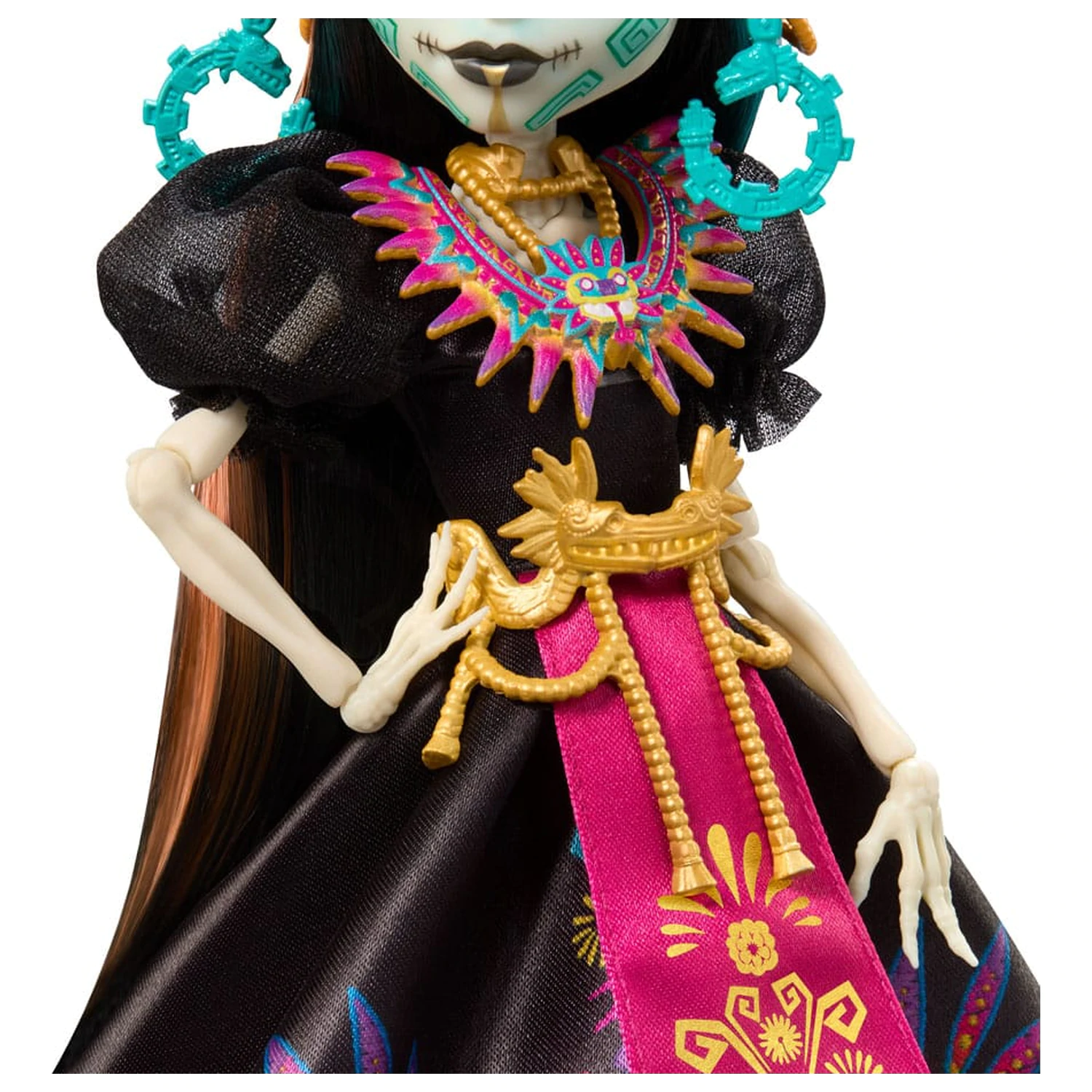 Păpușă Monster High Skullector Skelita Calaveras Día de Muertos Ediție 32 cm poza produsului
