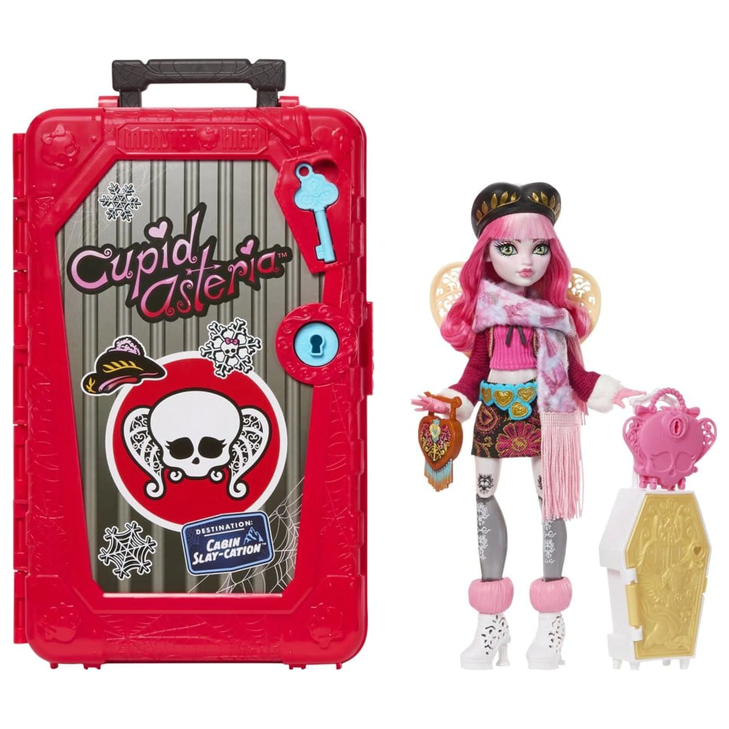 Monster High Skulltimate Secrets Papusa Cupid Asteria poza produsului