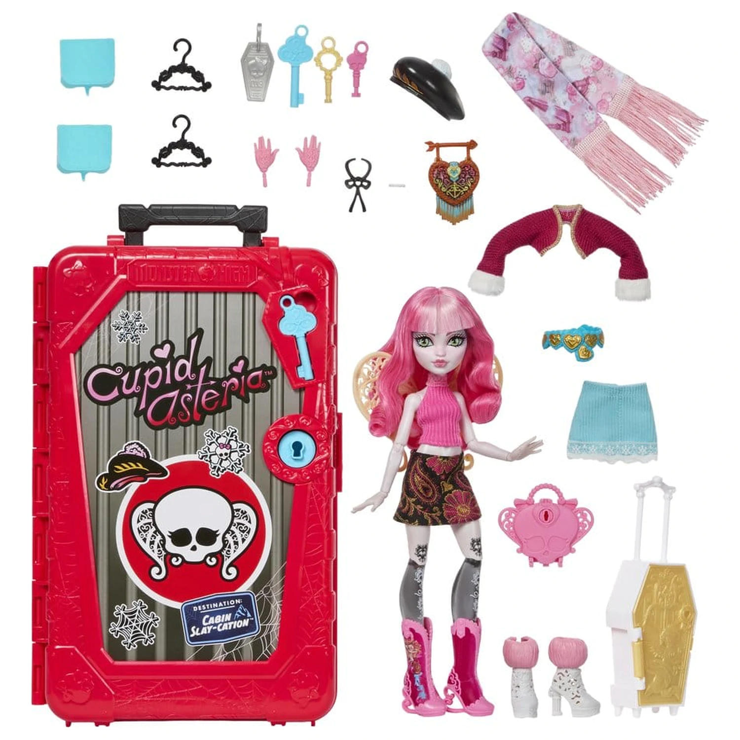 Monster High Skulltimate Secrets Papusa Cupid Asteria poza produsului