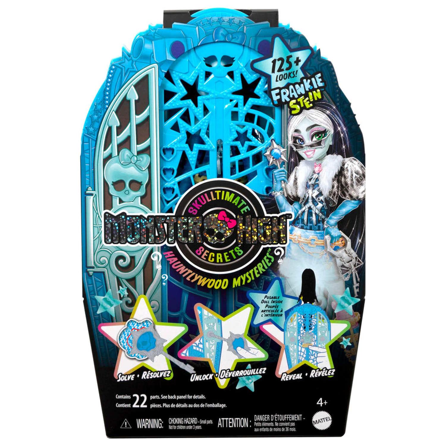 Monster High Skulltimate Secrets Hauntlywood Mysteries papusa Frankie poza produsului