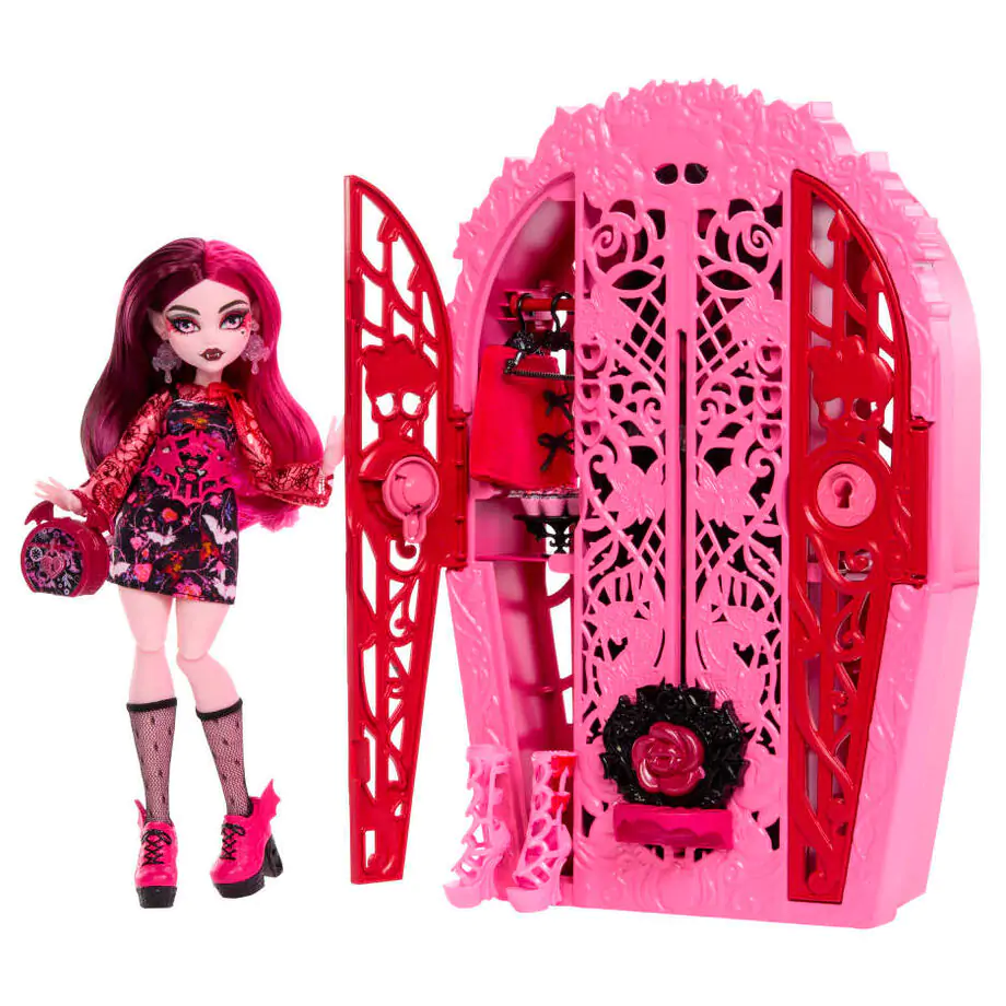 Monster High Skulltimate Secrets Midnight Garden păpușă Draculaura poza produsului