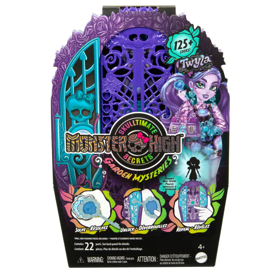 Monster High Skulltimate Secrets Midnight Garden Twyla păpușă poza produsului