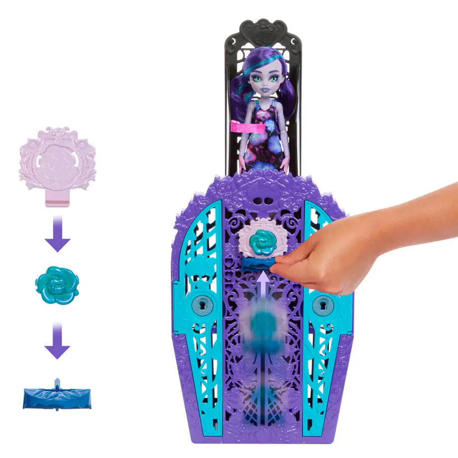 Monster High Skulltimate Secrets Midnight Garden Twyla păpușă poza produsului