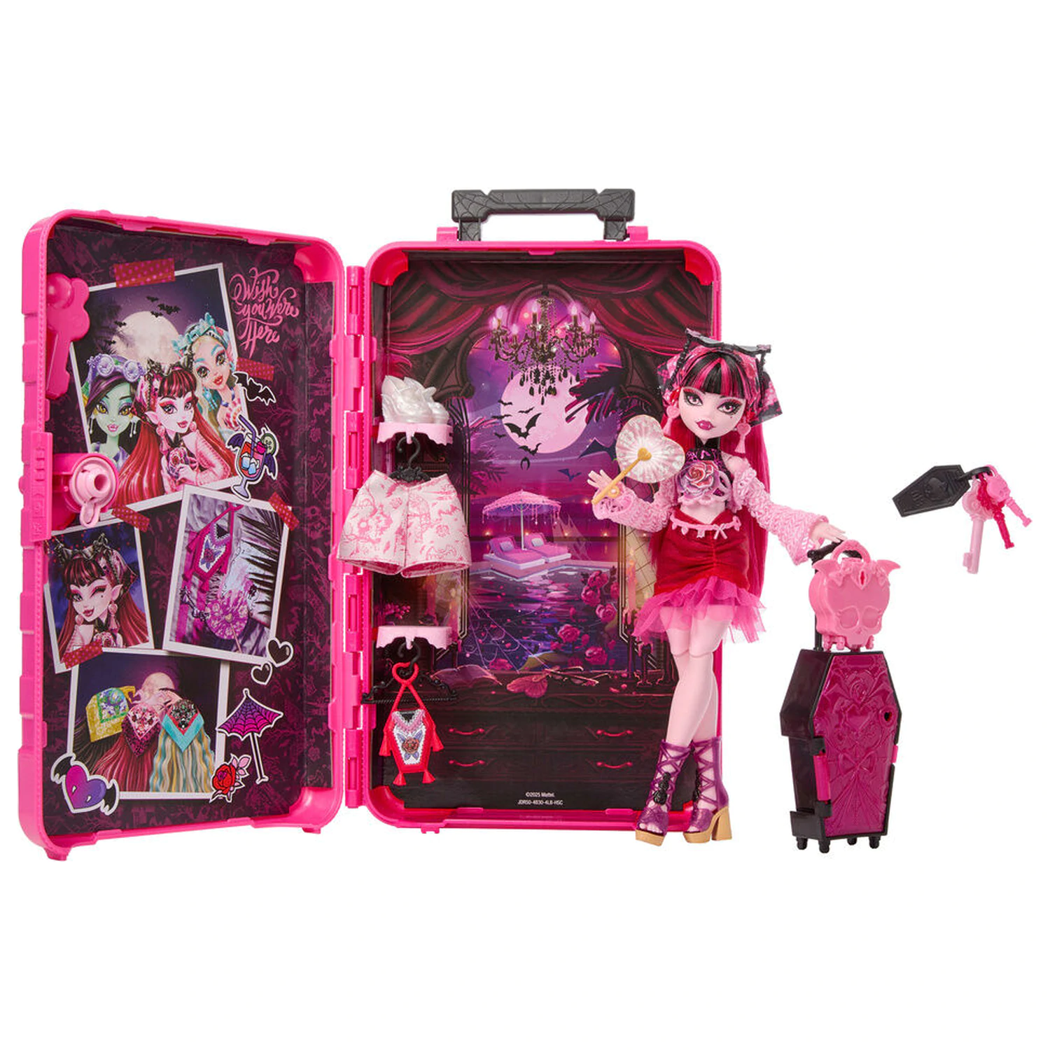 Monster High Skulltimate Secrets Series 7 Papusa Draculaura poza produsului