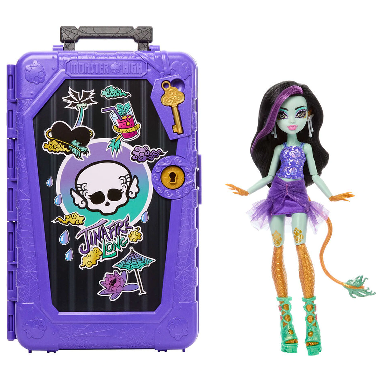 Monster High Skulltimate Secrets Series 7 Jinafire papusa poza produsului