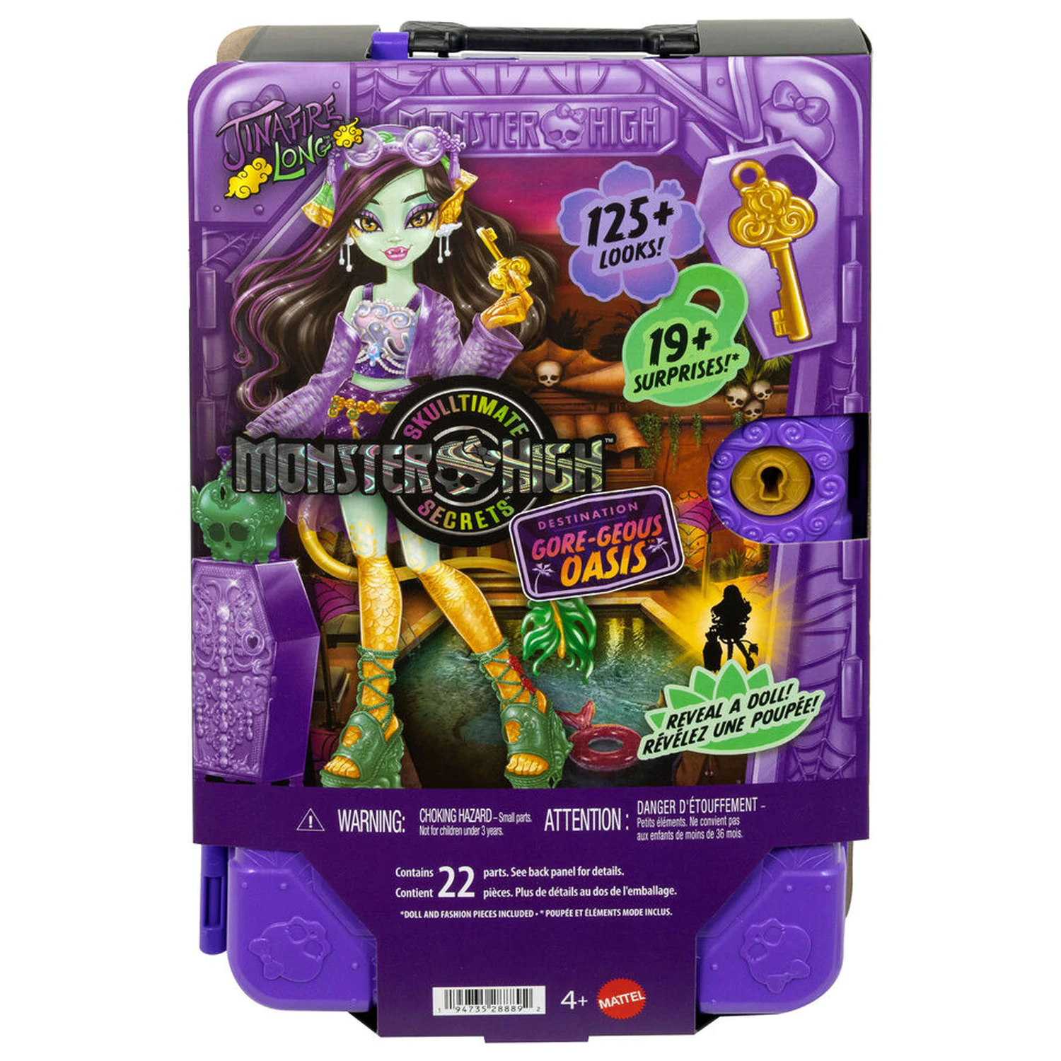 Monster High Skulltimate Secrets Series 7 Jinafire papusa poza produsului