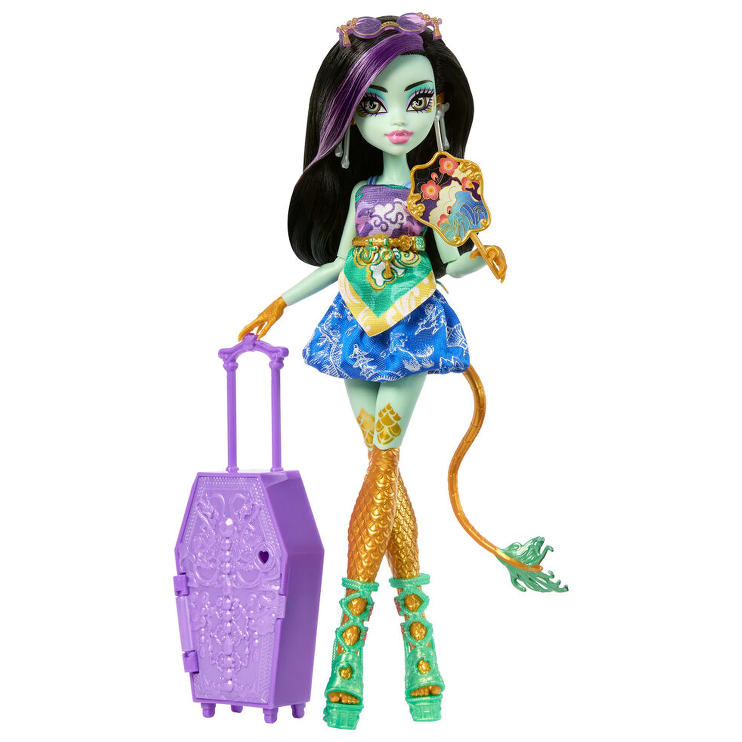Monster High Skulltimate Secrets Series 7 Jinafire papusa poza produsului