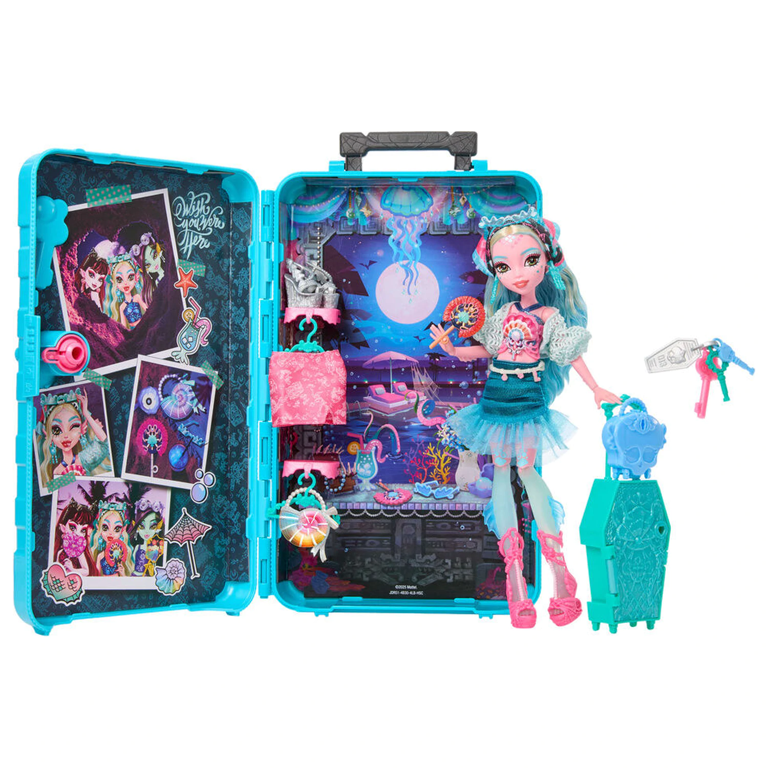 Monster High Skulltimate Secrets Series 7 Lagoona Blue papusa poza produsului