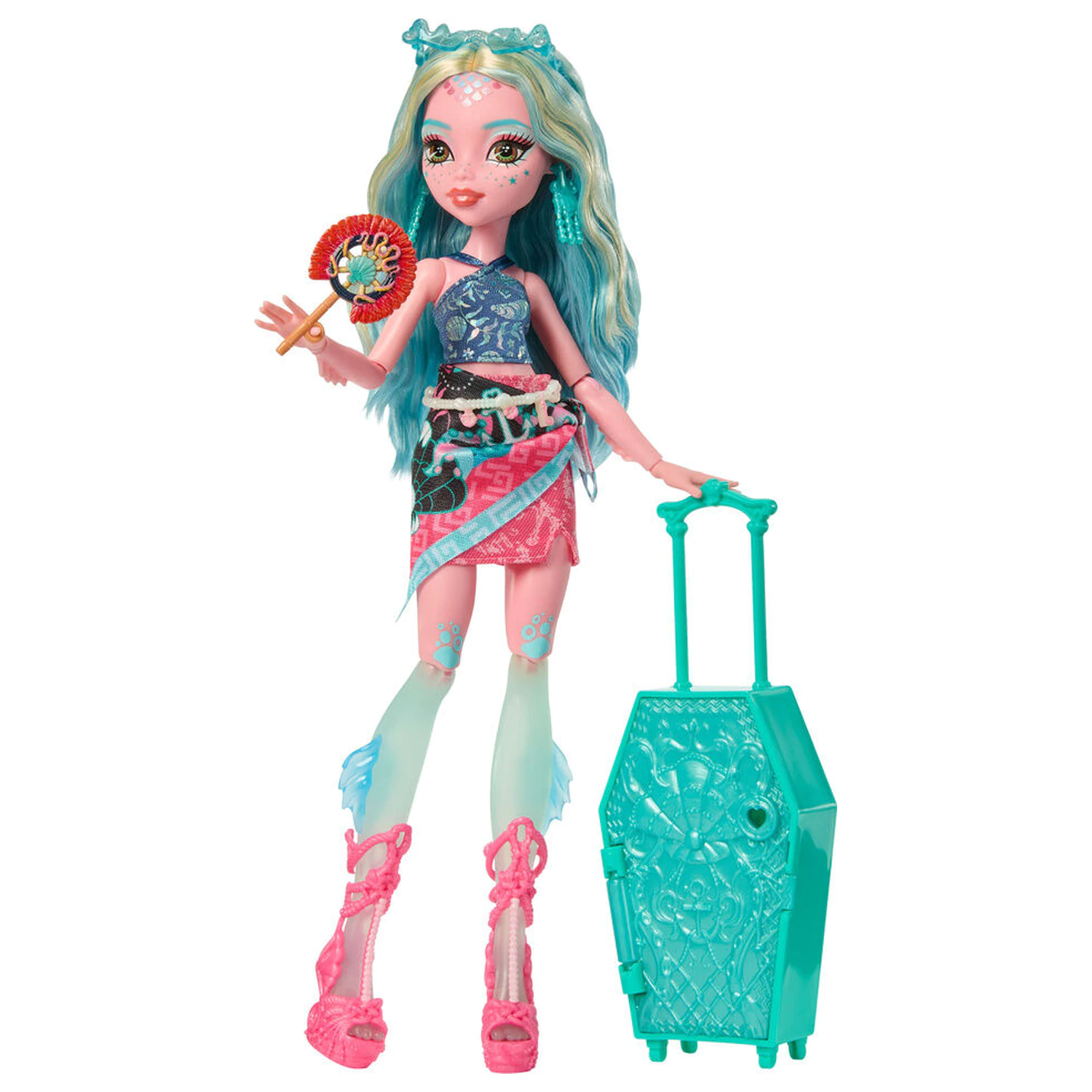 Monster High Skulltimate Secrets Series 7 Lagoona Blue papusa poza produsului