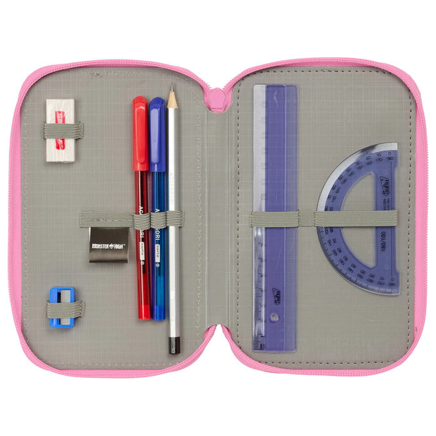 Monster High triplu penar 37 piese poza produsului