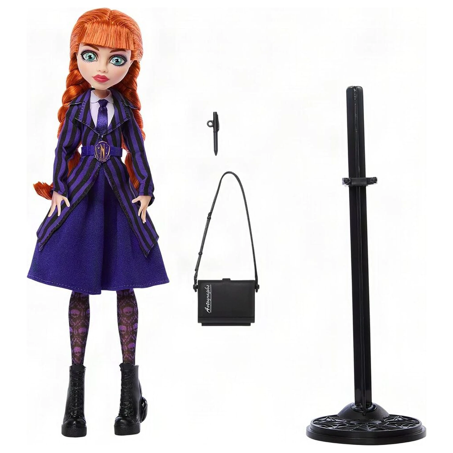 Papusa Monster High Wednesday Agnes poza produsului