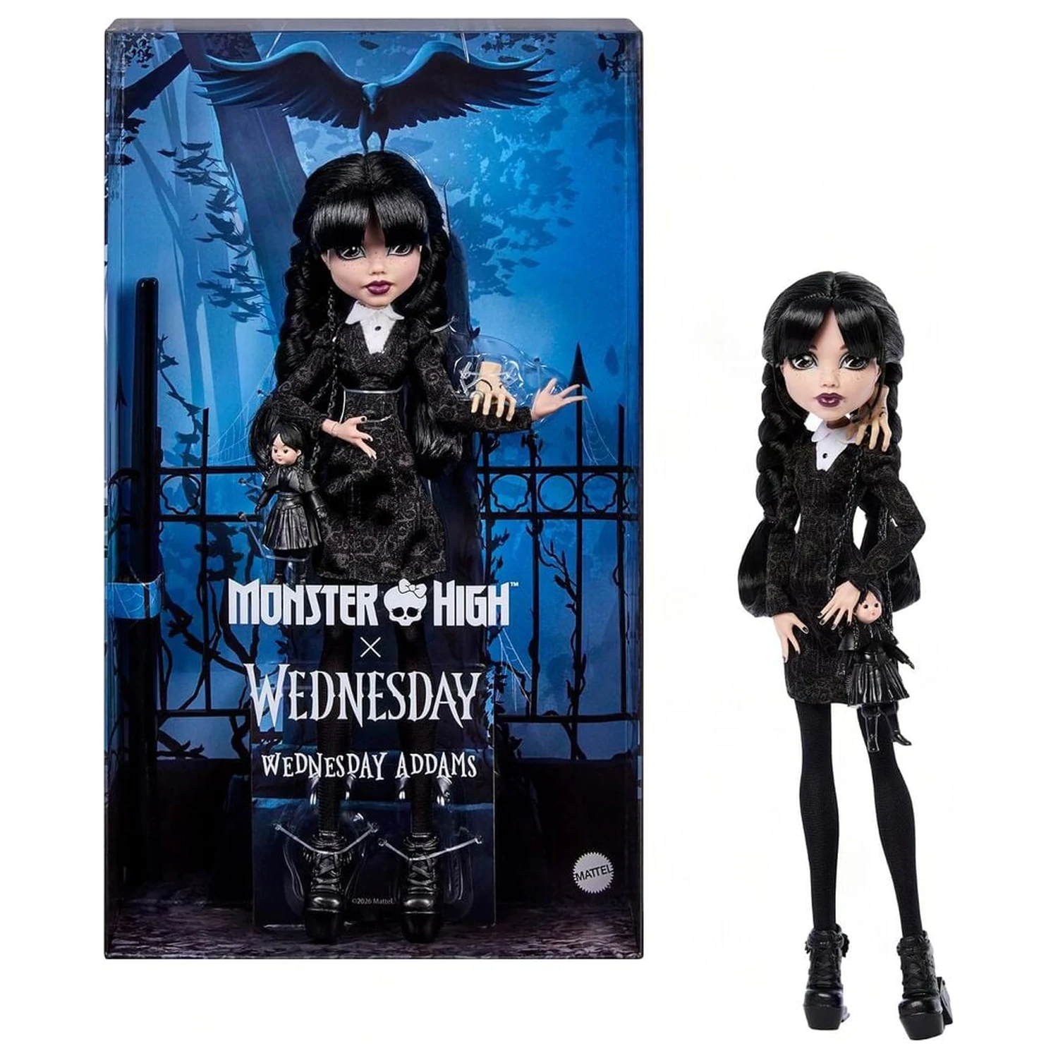 Păpușă Monster High Wednesday poza produsului