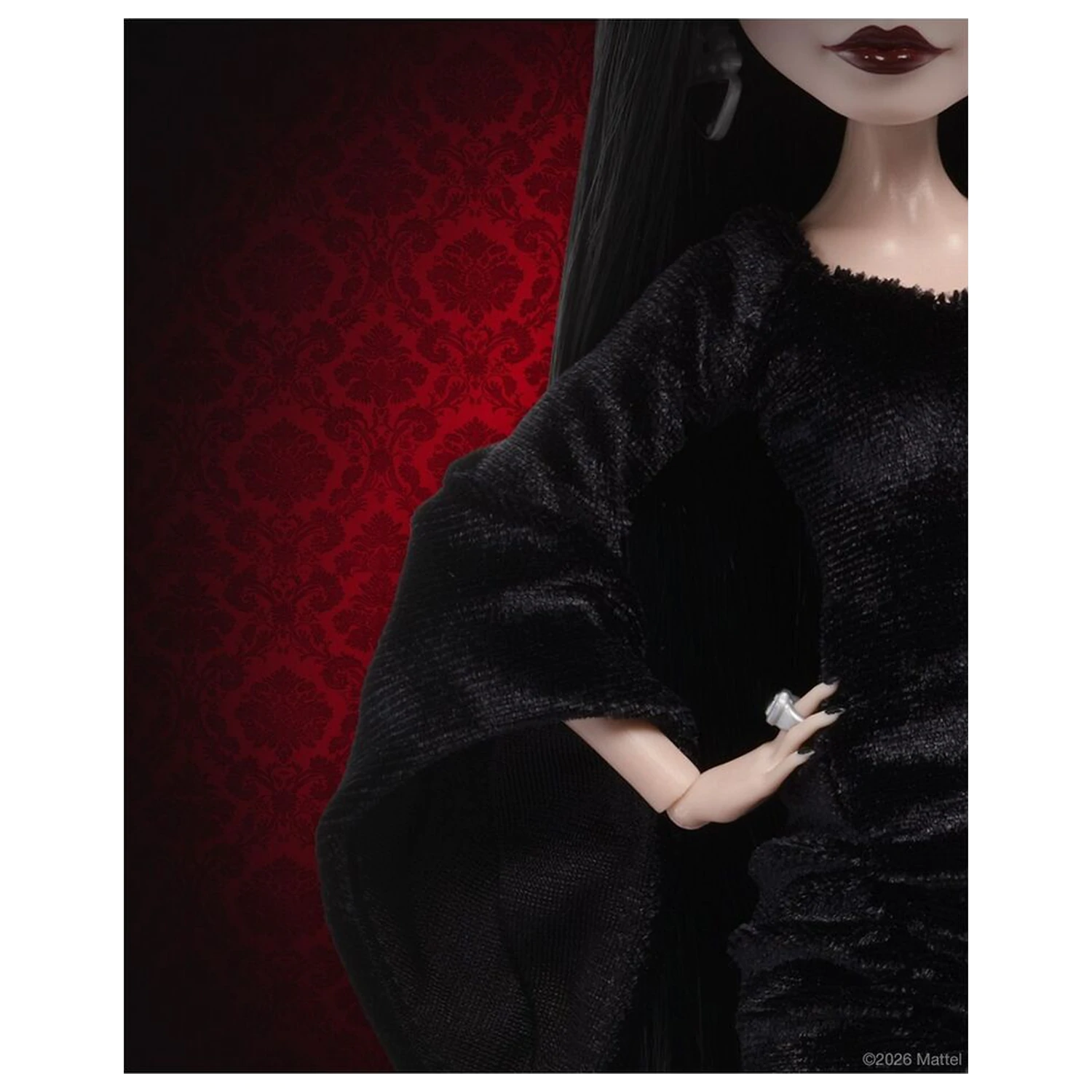 Monster High Wednesday Morticia papusa poza produsului