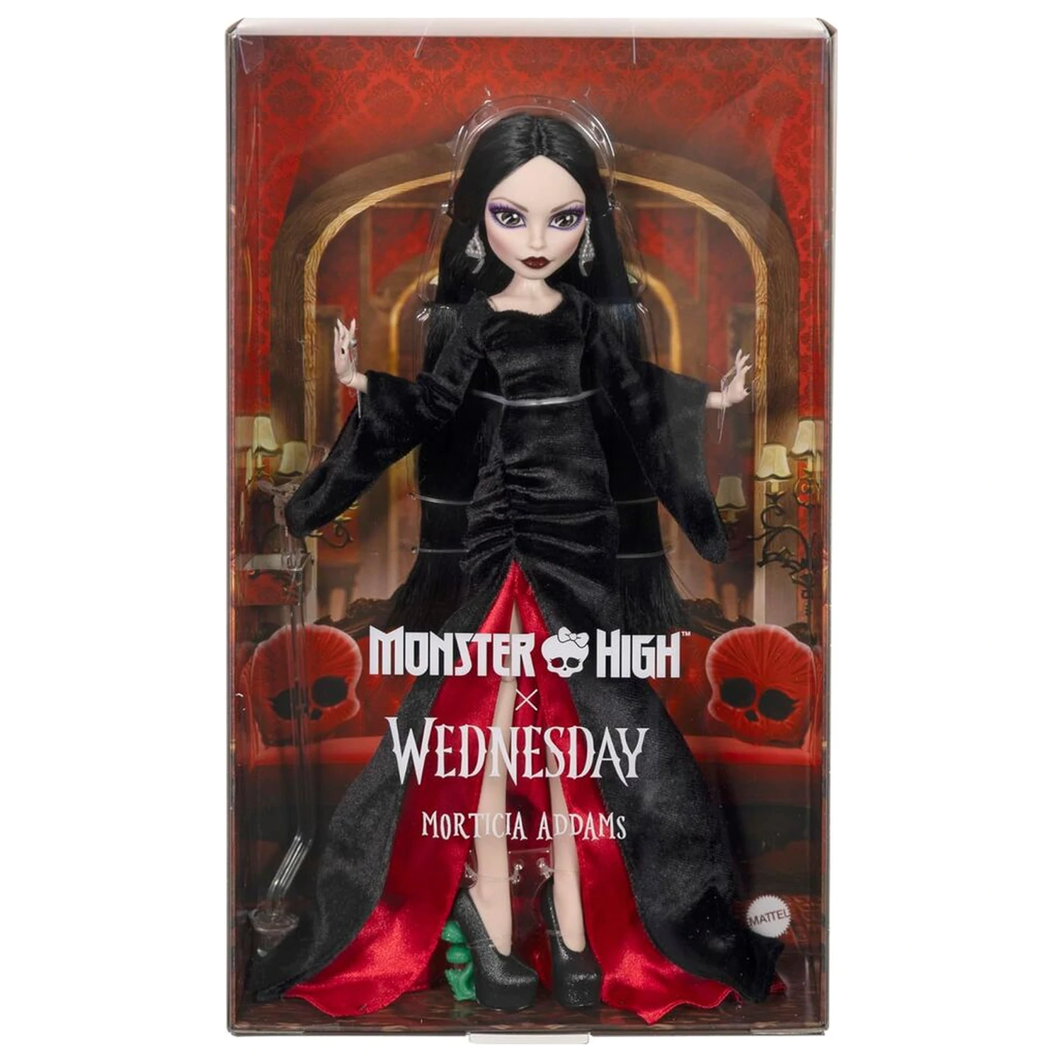 Monster High Wednesday Morticia papusa poza produsului