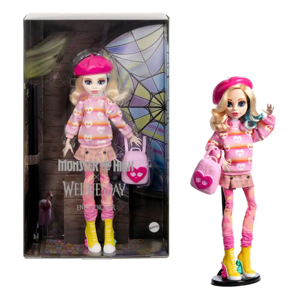 Monster High x Wednesday Păpușă Enid Sinclair poza produsului