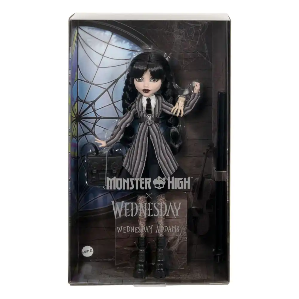 Monster High x Wednesday Păpușă Wednesday Addams poza produsului