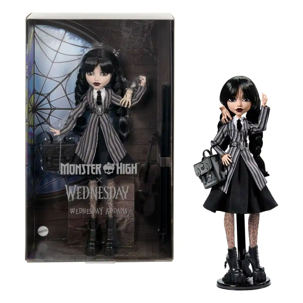 Monster High x Wednesday Păpușă Wednesday Addams poza produsului